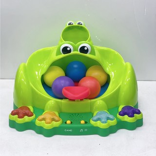 브라이트스타트 공놀이 개구리연못 팝핀 촉감각완구, 혼합색상, 랜덤발송(공), 1개