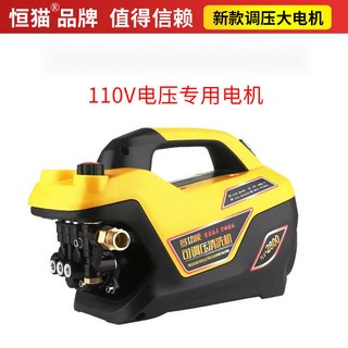 110V洗車泵家用電動可調壓智能高壓大功率自吸清洗機 高壓馬達洗車機, 110V定製版 電機