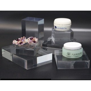 壓克力厚板厚磚 多尺寸選擇 高品質展示 家居裝飾 禮品贈送, 1個, 透明