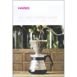 하리오 V60 커피 입문 핸드드립 세트, 600ml, 1세트, 서버 + 드리퍼 + 계량스푼 + 여과지 40p