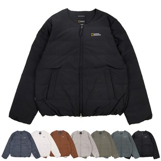 백화점매장 내셔널지오그래픽 25FW 남녀공용 헤론 U넥 경량패딩 구스다운 가을 겨울 자켓 7색상 AS가능 + 스포츠양말