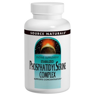 SOURCE NATURALS 磷脂醯絲胺酸綜合軟膠囊, 60顆, 1罐