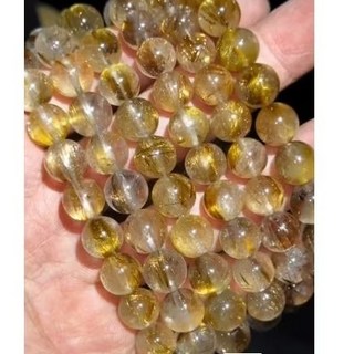 9米咖啡鈦晶手串（爆閃）精品鈦晶手鍊，招財納福，時尚百搭，提升個人魅力