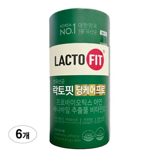 종근당건강 락토핏 당케어 프로, 2g, 180개