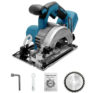 5인치 브러시리스 전기 원형 톱 125MM 무선 목공 절단 다기능 마키타 배터리용(배터리 미포함), 01 No Battery