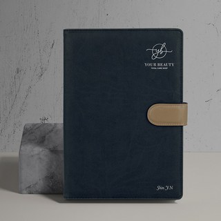 2026 시스템 다이어리 이니셜은 기본 / 5권이상 로고 각인 무료 / 육공 업무용 회사 6공 25절 A5, 블랙