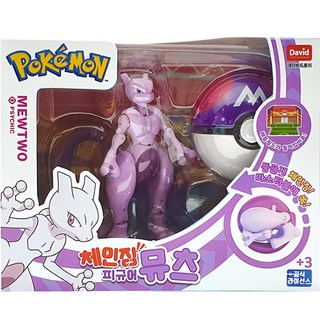 데이비드토이 포켓몬스터 체인징 피규어 뮤츠, 1개