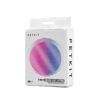 PETKIT 5合1 混合貓砂 豆腐貓砂/活性炭/膨潤土 紫色除臭劑/藍綠色植物成分 3.6公斤 (7), 3.6kg, 2包, Purple deodorant