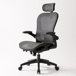 HOMEY NEST 메쉬 사무용의자 허리받침대 사무실 학생 책상 컴퓨터의자 HN-OC308, 블랙
