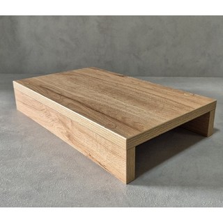 디귿 우드 선반 정수기 음식물분쇄기 음식물처리기 받침대, 오크, 1개