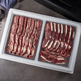 [레커컷] 미국산 LA갈비 세트, 1개, 2kg