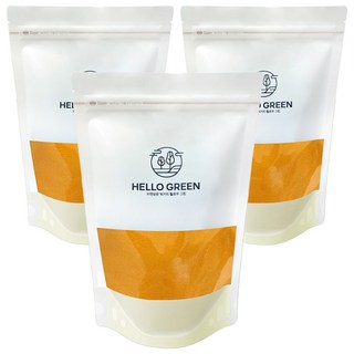 헬로우그린 강황 가루, 500g, 3개