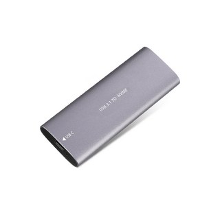 USB 10G速度 M.2 NVME SSD 台灣晶片 硬碟 外接 盒 獨 適合 iPhone15 pro max, 1個, 本體x1