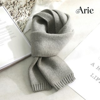 아리에 베이직 감성 니트 목도리 울 머플러