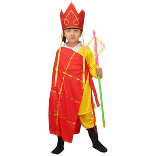兒童孫悟空 костюм 萬聖節角色扮演服裝 齊天大聖 костюм 派對節日 костюм
