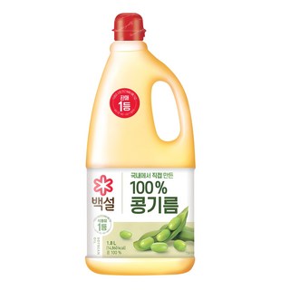 雪白豆油, 1.8L, 1瓶