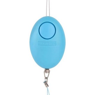 자기 방어 강간 방지 장치 공격 공황 듀얼 스피커 시끄러운 경보 경고 안전 개인 보안 키체인 가방 120d, 04 blue 2_01 CHINA