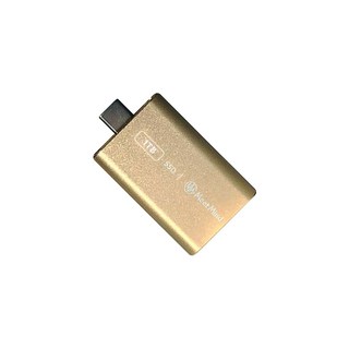 Meet Mind GEN1-04 1TB SSD Mini 固態行動碟 Type-C介面 隨插即用 磁吸防塵蓋, 金色