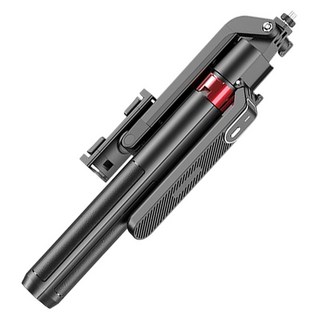 人臉追蹤自拍桿 Q185，手機自拍神器，穩定防震，多角度調整，無線藍牙連接, Q185人臉追蹤自拍桿(雙燈), 1個, Q185