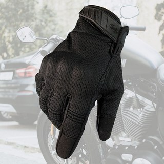 SABU 오토바이 전술 라이더 메쉬 군용 장갑, 블랙