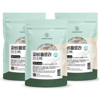 서우 100% 파비플로라 티백 흑생강 차, 2, 60g