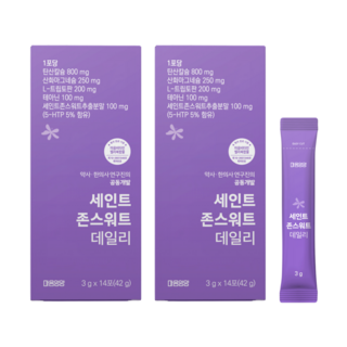 마음영양 세인트존스워트 데일리, 28g, 2박스