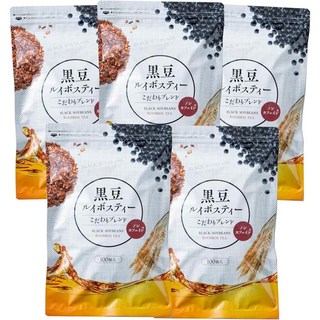 티라이프 블랙빈 루이보스차 스페셜 블렌드 100티백 5팩 세트 무카페인, 사이즈, 1g, 5개, 100개입