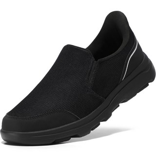 STQ 남자 운동화 발편한 슬립온 족저근막염 신발 서서슈즈 남성 워킹화 쿠션좋은 스니커즈 속건 경량 푹신한 미끄럼 방지