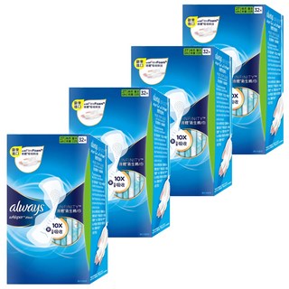 Always 好自在 經典款液體衛生棉 27公分, 4個, 32片, 日用