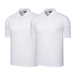 1+1 나인앤나인 무지 30수 면 카라 여름 반팔 티셔츠(2장)