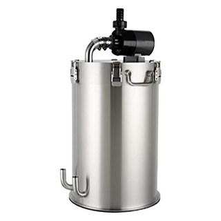 스테인레스 여과기 1.5세대 외부 입출수관 AC 9L 초광폭 6자 스텐 어항, 8. 1.2L 싱글 배럴-펌프 없음-베이스 있음