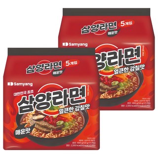 Samyang 三養 Ramen 辣味湯麵 120g, 10包