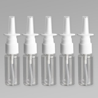 포포라운지 코스프레이 공병 코분무기 식염수 코세척 용기, 5개, (20ml 일자형 투명)