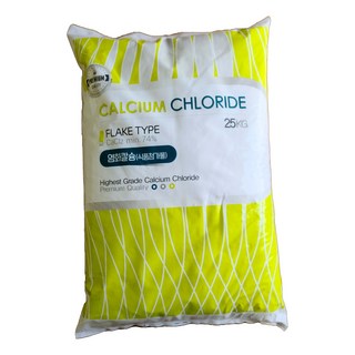 [한국원예상사] 염화칼슘 25kg - 식품첨가물 사과 고추 칼슘결핍증해소 당도향상 과일착색, 1개