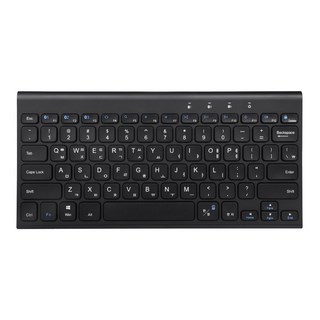 트렌잇 심플 베이직 블루투스 무선키보드 JTK106, 블랙