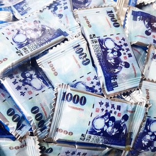 【粿女兒商行】現貨 七七 新台幣1000元大波露 77千元巧克力 鈔票大波露 新年 發財, 1個