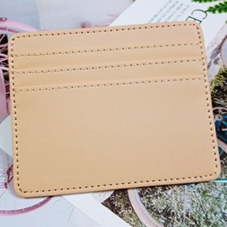 Gosun 세련된 슬림 플렛 플랫 포켓 카드 지폐 남자 여자 커플 지갑 5종색상