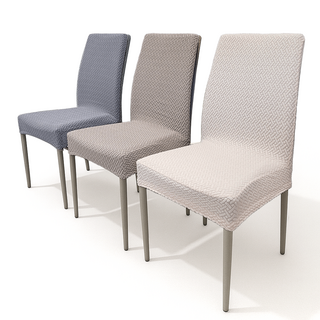 대쉬카트 식탁의자커버, 아이보리, 2개