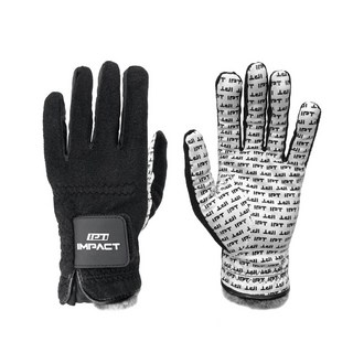 임팩트(IMPACT) 남성 겨울 장갑(양손)블랙 고급형, 블랙, 1개