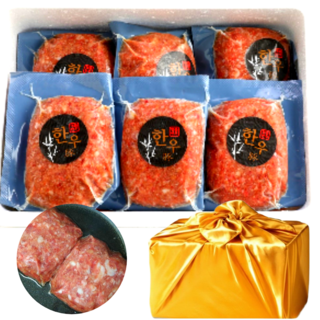 명품본가 수제 한우떡갈비, 170g, 6개