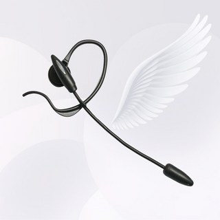 초경량 멀티이어셋 RT-203 전화기이어폰 콜센터 상담사 상담용, 전화기 연결코드