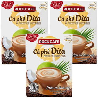 락카페 베트남 코코넛 화이트 커피, 3개, 240g, 36개입