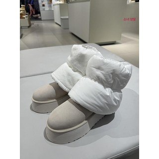 레그 워머 오리털 발토시 밴드형 종아리 워머 방한 발목 시림 보호 겨울 니삭스 보온 발목토시