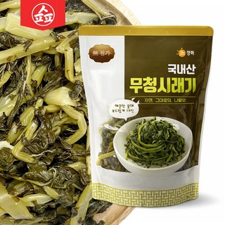 [맛집 추천] 특A급 삶은 시래기 구수한 일품 국산 무청 씨레기 배추 시레기 데침 씨래기, 1kg, 1개