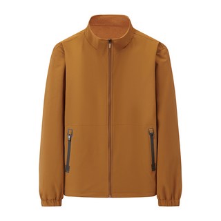 秋冬新款男士雙面穿外套 青少年時尚保暖立領夾克 休閑寬松風衣 防水保暖棉服