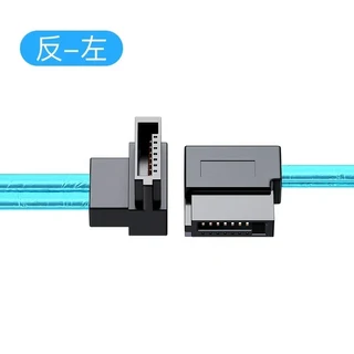 쿠쿠스토어 SATA 3.0 케이블-하드 디스크 드라이브 III As 노트북 Gbps SSD HDD, 01 DOWN-LEFT, 02 10cm