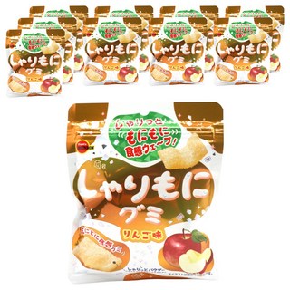 BOURBON 北日本 爽脆Q彈蘋果味果凍, 10個, 57g