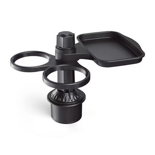 토이팝21 차량용 컵홀더 트레이 2in1 자동차 거치대, 1개