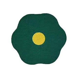 개과천선 블라썸 스크래쳐 보드 고양이 평판형 패드 벽면 부착용 장난감 스트레스해소 골판지, 그린 튤립, 1개