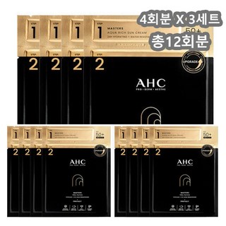 AHC 마스터즈 프로 패치 12SET 골프 라운딩 등산 야외활동 하이드로겔 쿨링패치 박세리썬패치, 12개입, 1개